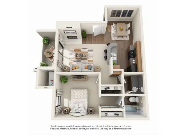 Unit 1047 1047 floor plan